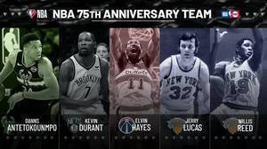 NBA官方75大球星：字母哥、杜兰特、哈登在列（持续更新中）