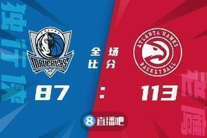 🏀吹杨19+14 雷迪什20分 东契奇18+11+7 老鹰轻取独行侠迎首胜
