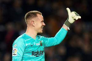 特尔施特根：我们踢得很好只是缺少进球 哈维赋予球队热情和理念