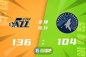 🏀米切尔36+5 唐斯22+7 爵士25记三分擒狼豪取5连胜